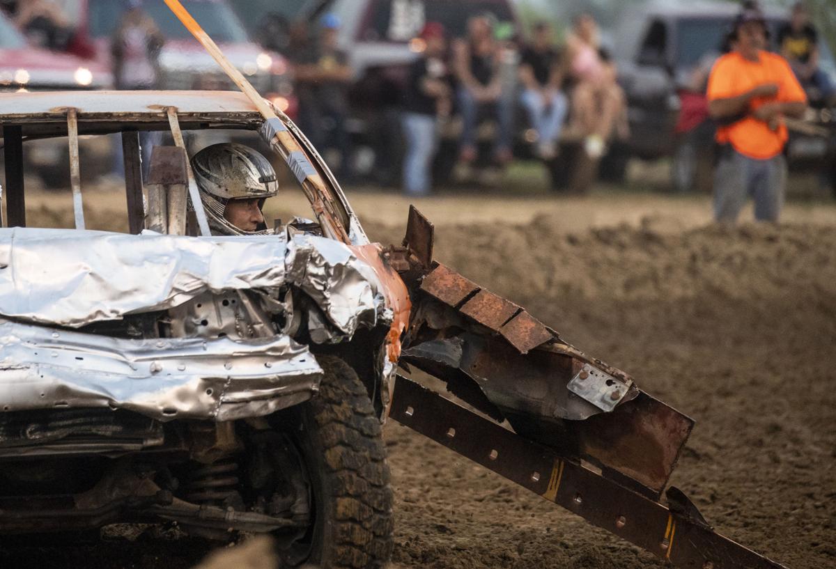 Brothers compete together for first time at Demolition Derby Local