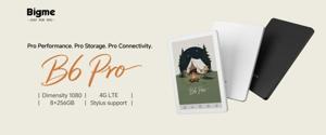 75 FPS E-Reader: Bigme Launches B6 Pro and Boosts Frame Rates Across Its E Ink Lineup