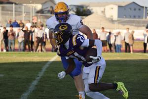 Camels can't overcome fumbles in 14-9 loss to Sheridan