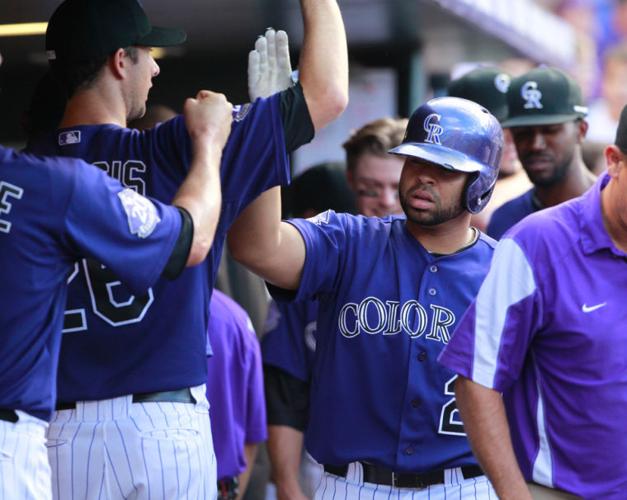 Rockies beat Dodgers in Todd Helton's finale