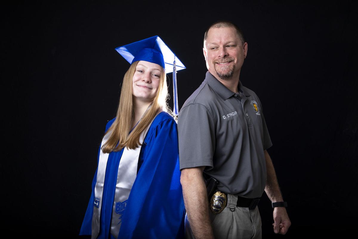 Rachel Rasse and Cpl. Dan Stroup