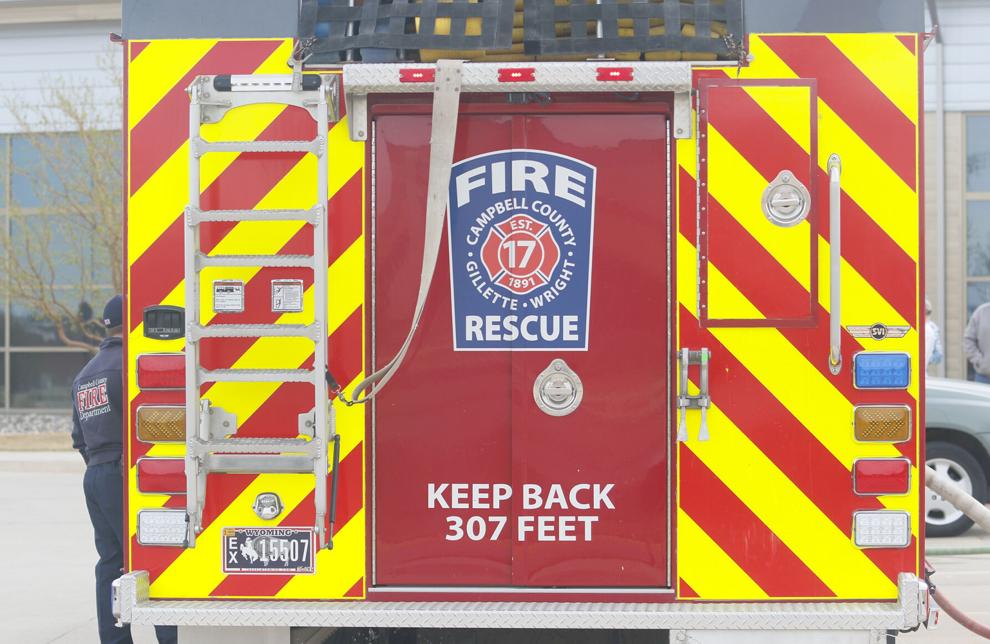 CCFD rescued four people trapped by a possible tornado Wednesday afternoon