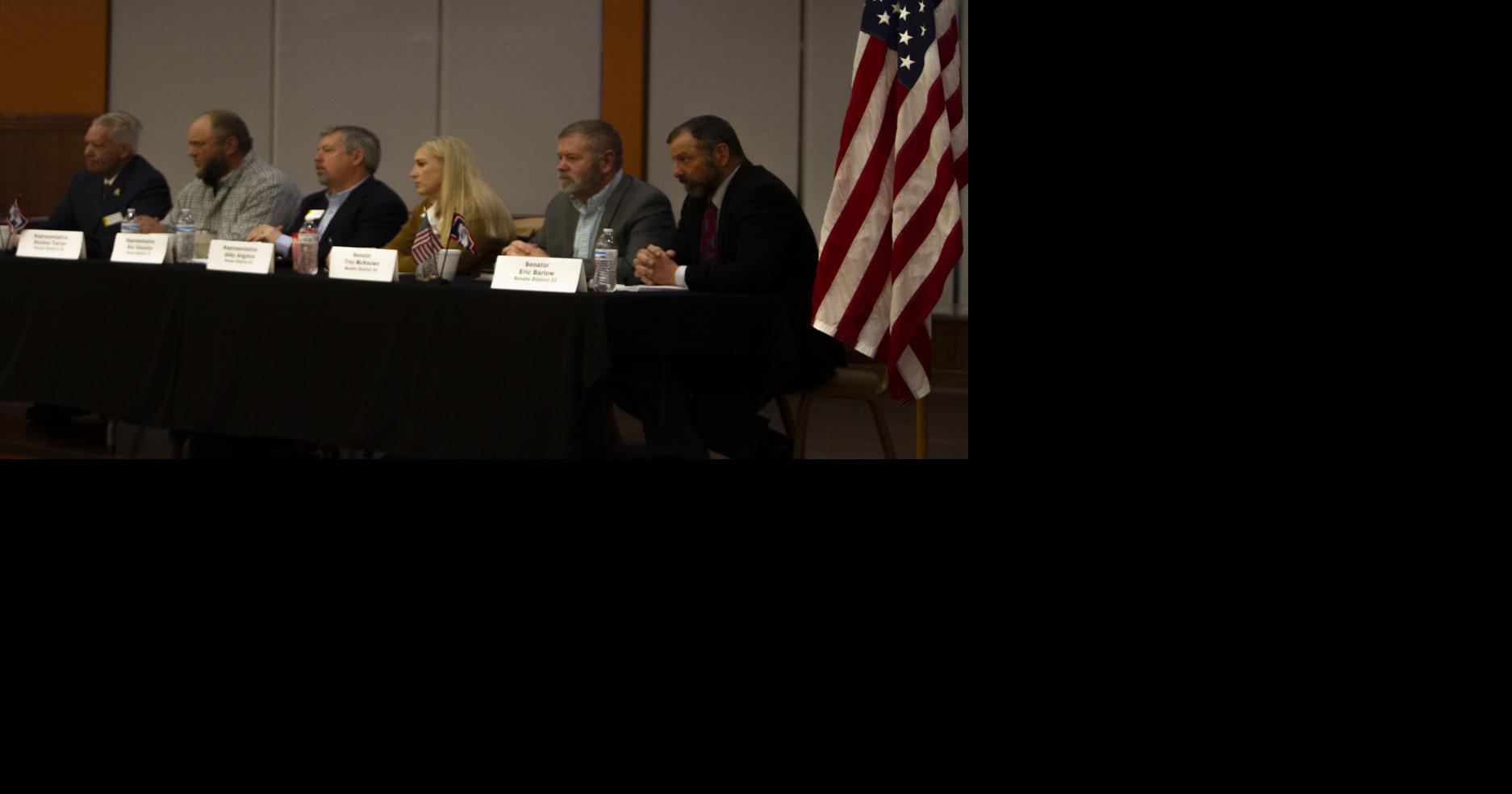 Local legislators answer questions about taxes, education and guns ...