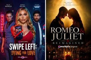 muVpix Original Swipe Left: Dying for Love Named Vertical of the Year as Platform Launches Romeo & Juliet, Reimagined