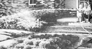 Histories: While Gillette is in a drought in 1988, man gets a 'little' help watering lawn