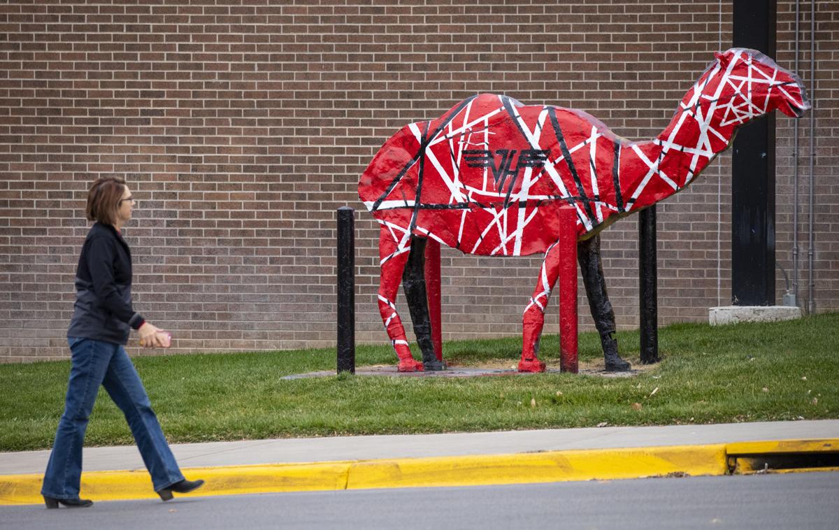 Cchs Students Paint Camel In Van Halen Tribute Local News Gillettenewsrecord Com