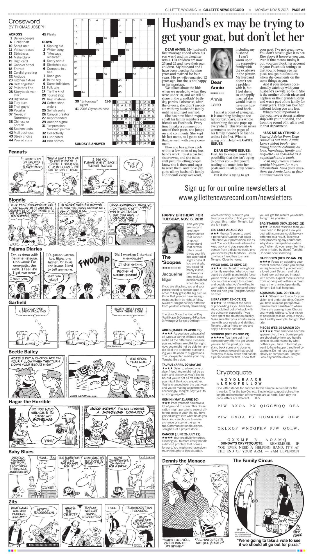 Monday Comic Script Monday comics | Local News | gillettenewsrecord.com