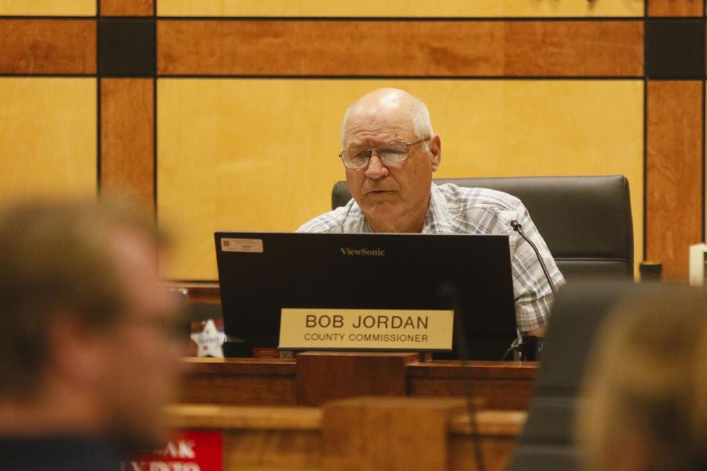 Bob Jordan was ticketed for breach of peace for allegedly using profanity during August meeting at airport