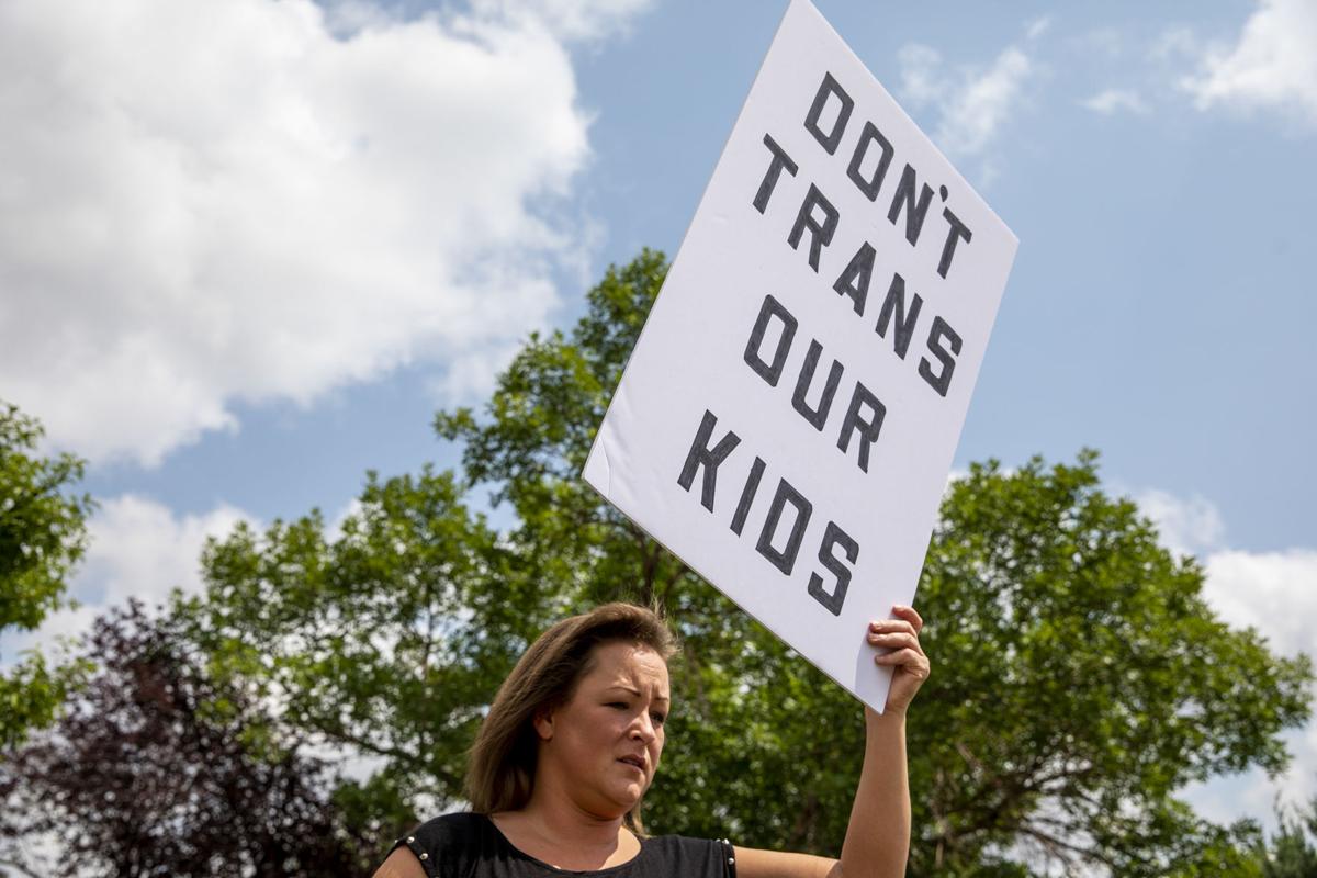 Trans protest