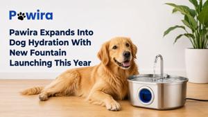 Pawira Expands Into Dog Hydration With New Fountain Launching This Year