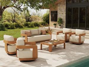 Jardina Expands Premium Outdoor Furniture Line With Sintra FSC-Certified Solid Teak Collection