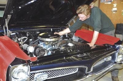 Father Son Team Works To Restore Old Cars Wyoming