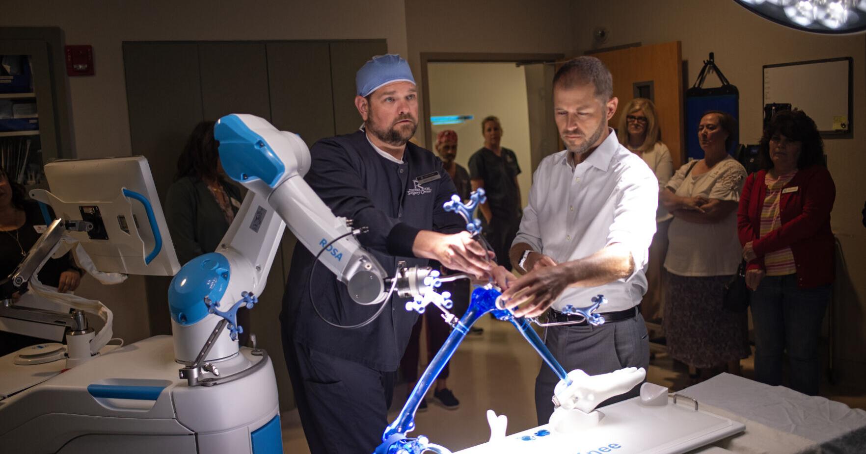 New knee surgery robot lands in Gillette surgery center - Vimarsana News