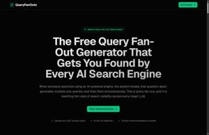 Marketing engineer Paul Andre de Vera launches QueryFanOuts, a free query fan-out tool for AI-search content planning