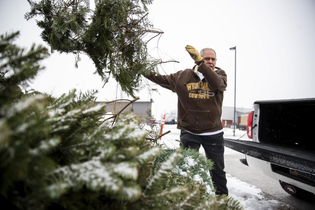 Christmas tree drop off