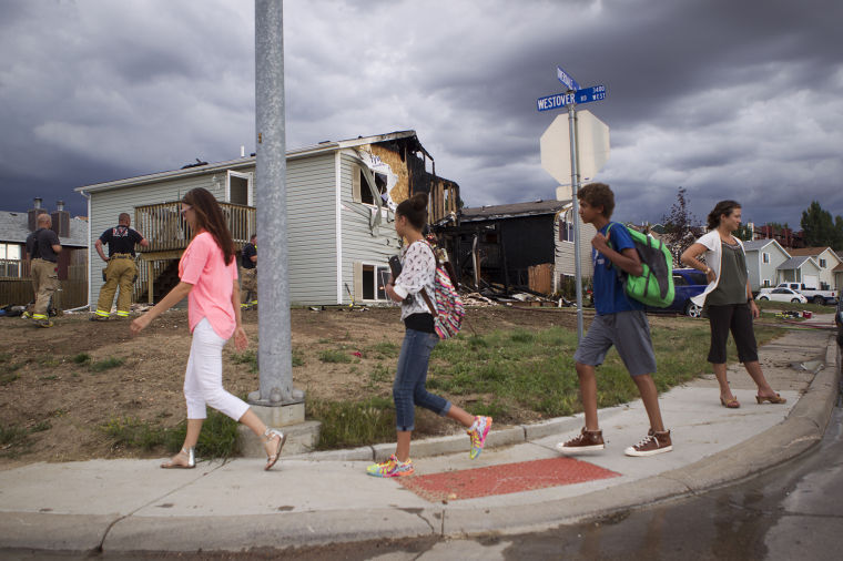 House fire on Overdale Drive Featured