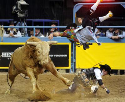 rodeo bullfighter dusty tuckness