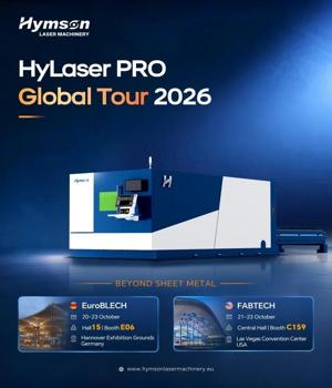 Beyond Sheet Metal: Hymson’s Journey Continues with EuroBLECH & FABTECH 2026