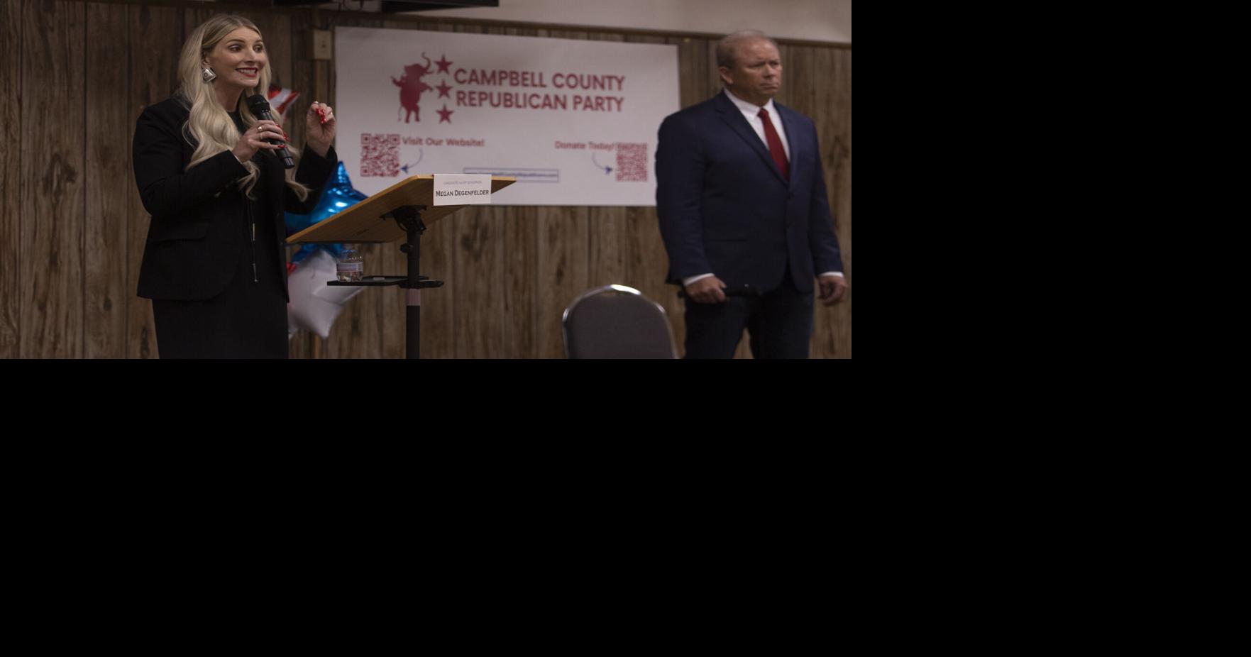 Degenfelder and Bien speak on conservative values, track record in gubernatorial debate