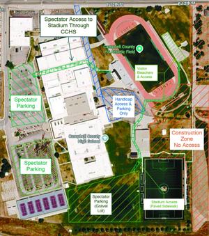 CCSD puts out parking plans for Camels' last season in current football stadium