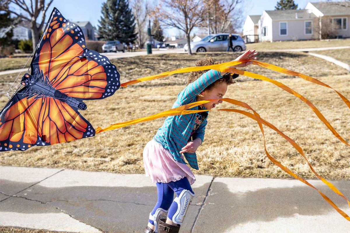 Slowing down, and flying a kite