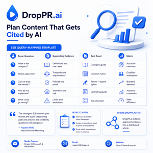 DropPR.ai Publishes Guidance on Answer Engine Optimization for Brands Navigating AI Search