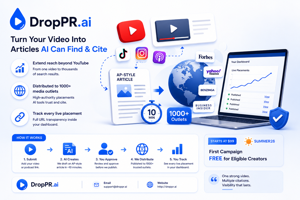 DropPR.ai Outlines How Guest Posting and Press Distribution Work Together for Backlinks and AI Visibility