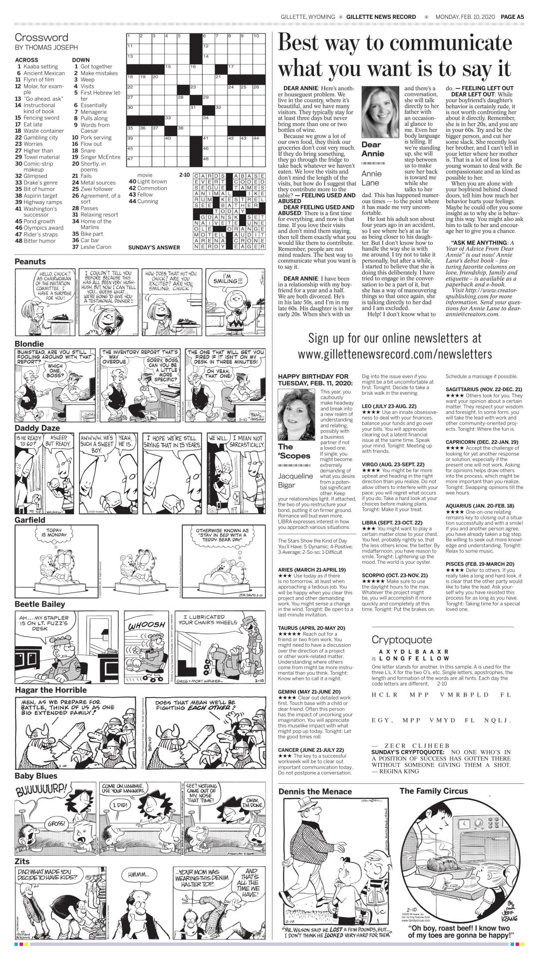 Monday Comic Script Monday Comics | Local News | gillettenewsrecord.com