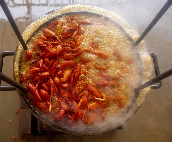 From brawl to boil Crawfish Boil simmers into 40year tradition