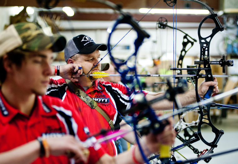 Indoor Archery Competition Sports