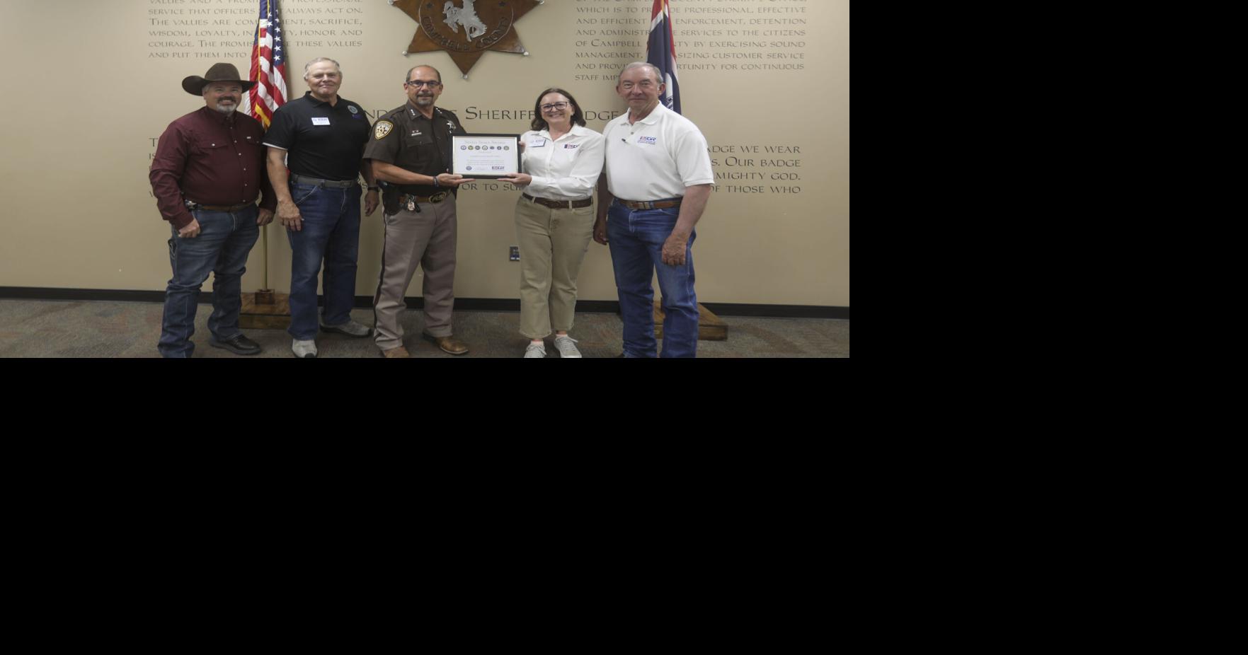 Campbell County Sheriff's Office receives Seven Seals Award