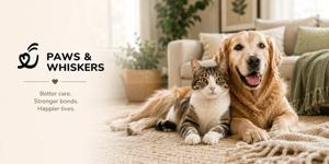 New Pet Wellness Brand Paws & Whiskers Launches Following Founder’s Journey Caring for Dog With Cancer