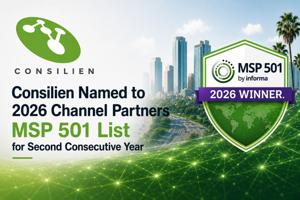 Consilien Named to 2026 Channel Partners MSP 501 List for Second Consecutive Year, Ranked #306 Globally