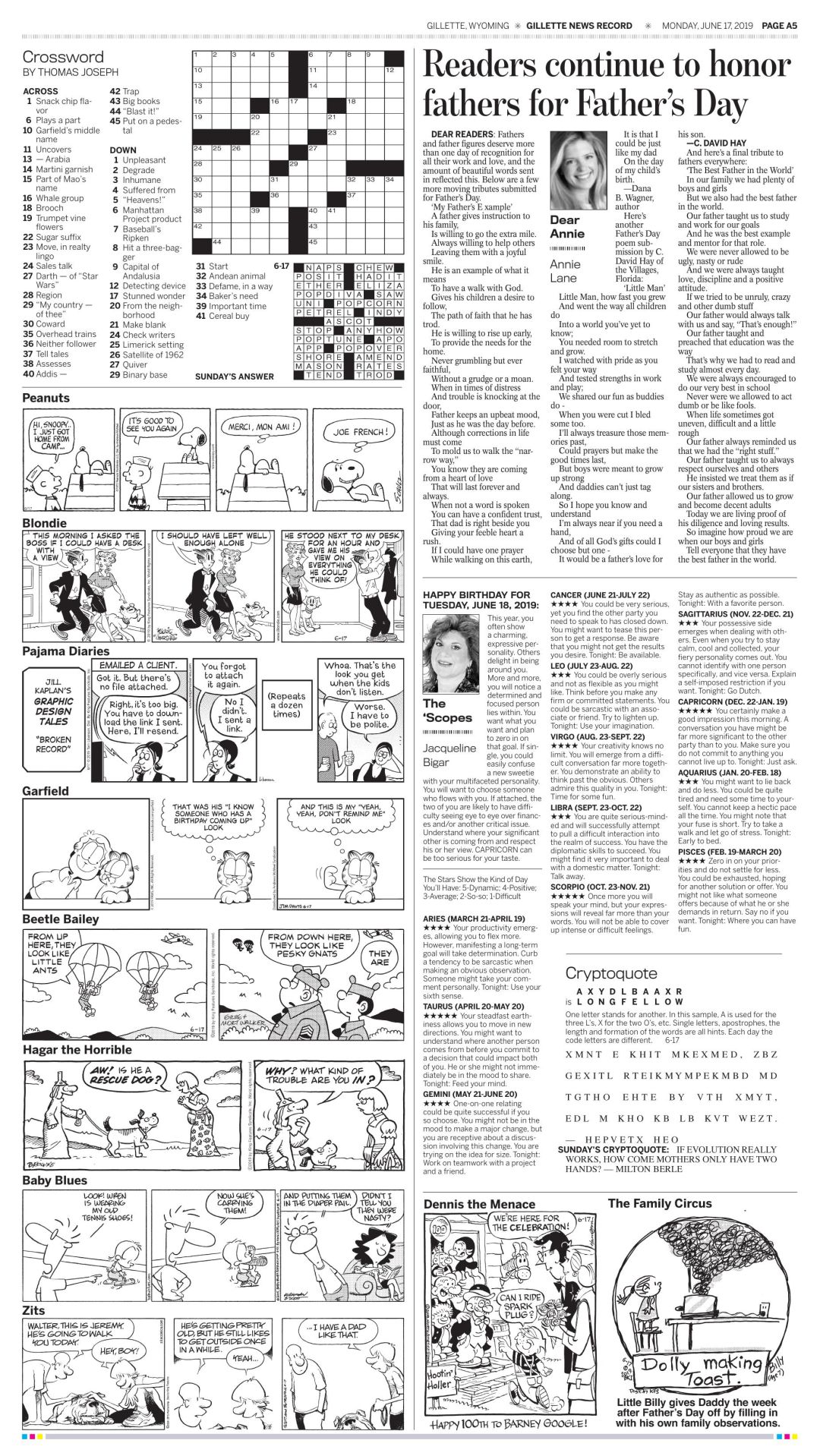 Monday Comic Script Monday Comics | Local News | gillettenewsrecord.com