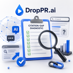 DropPR.ai Introduces Citation-Gap Diagnostic for Brands Missing From AI Answers