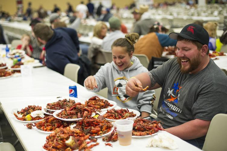 From brawl to boil Crawfish Boil simmers into 40year tradition