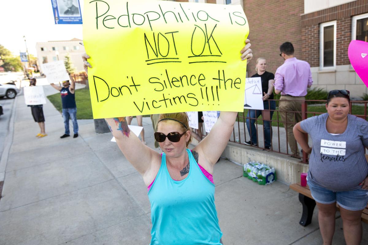 Pedophilia protest
