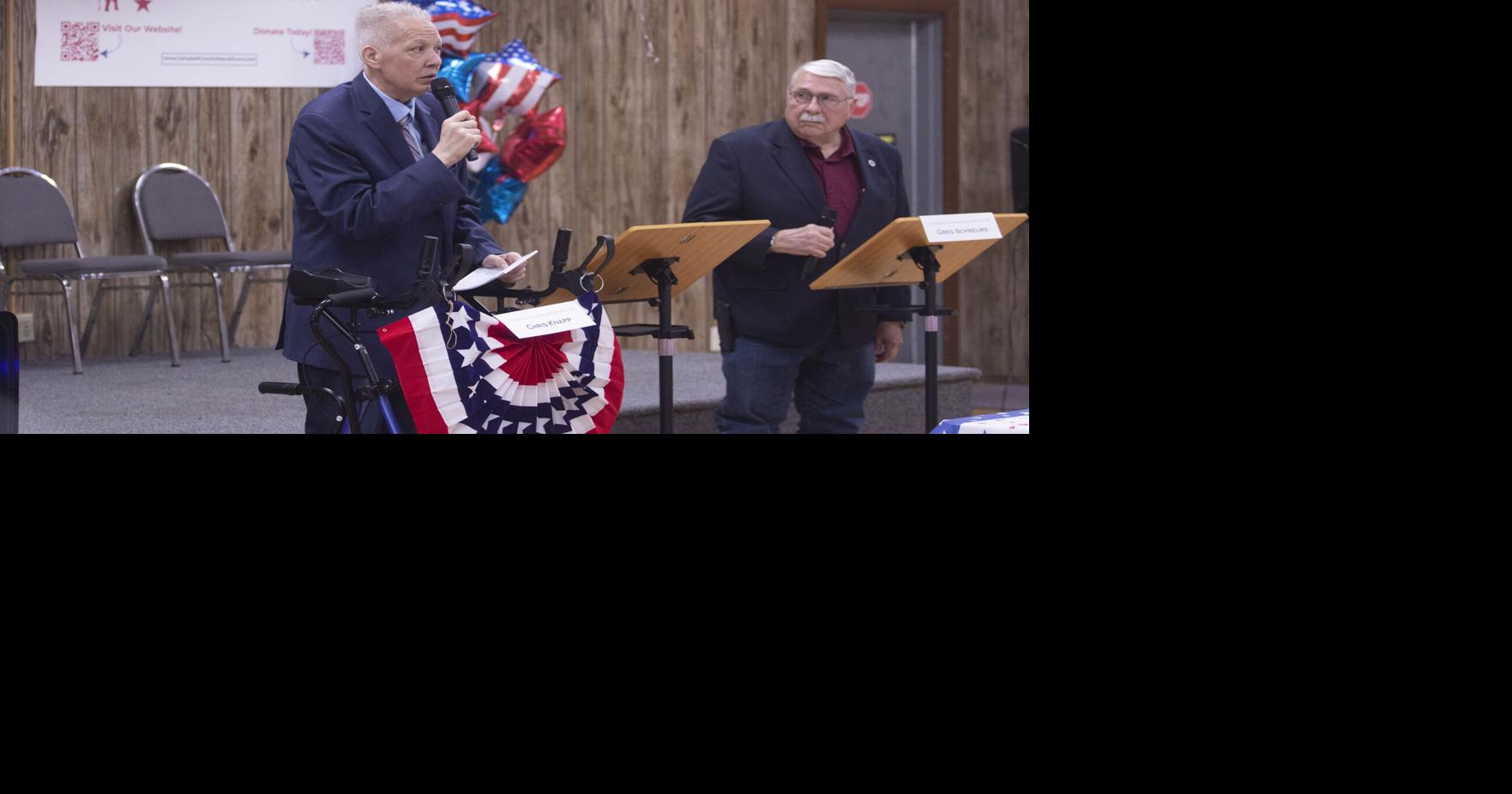 Legislative candidates debate abortion, activist judges and party purity pledges