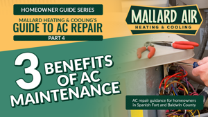 Mallard Air Heating & Cooling Releases Part 4 of Homeowner Video Guide Detailing 3 Benefits of AC Maintenance