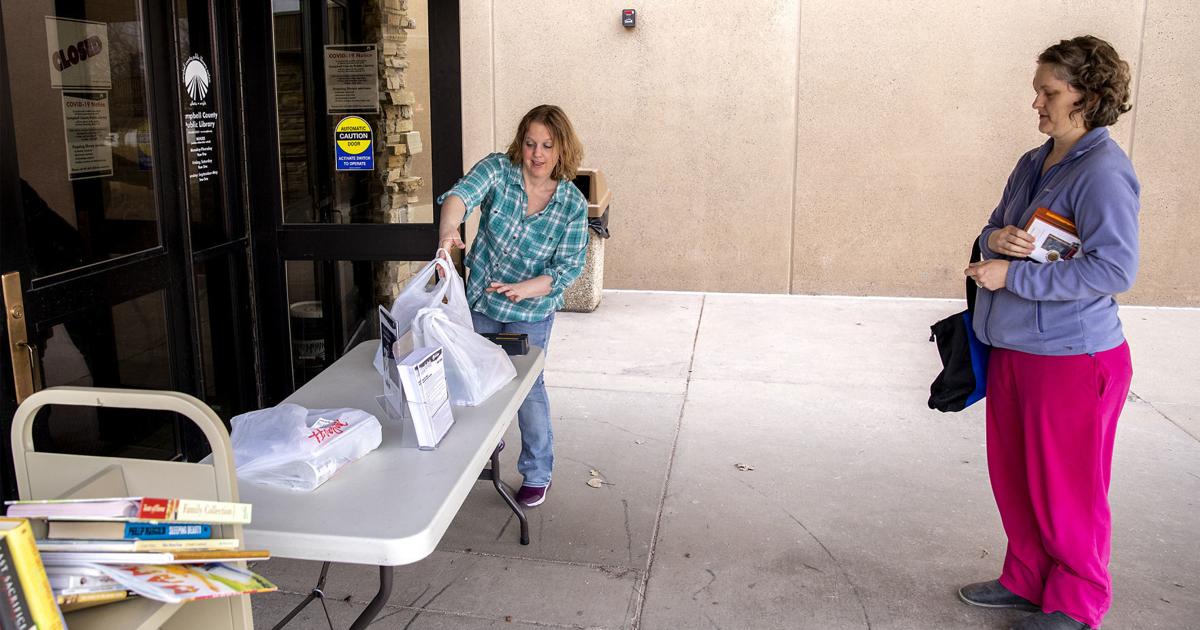 Curbside library services pick up in first week of closure | Local News ...