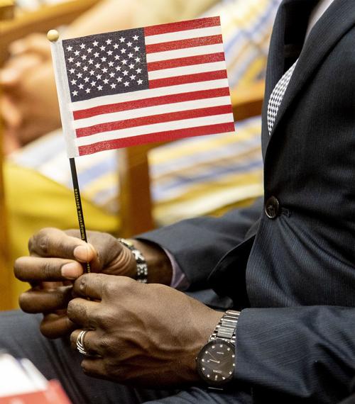 Naturalization ceremony