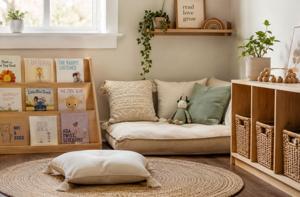 Playroom Architect Connects School Screen-Time Guidance to Reading Nooks for Kids at Home