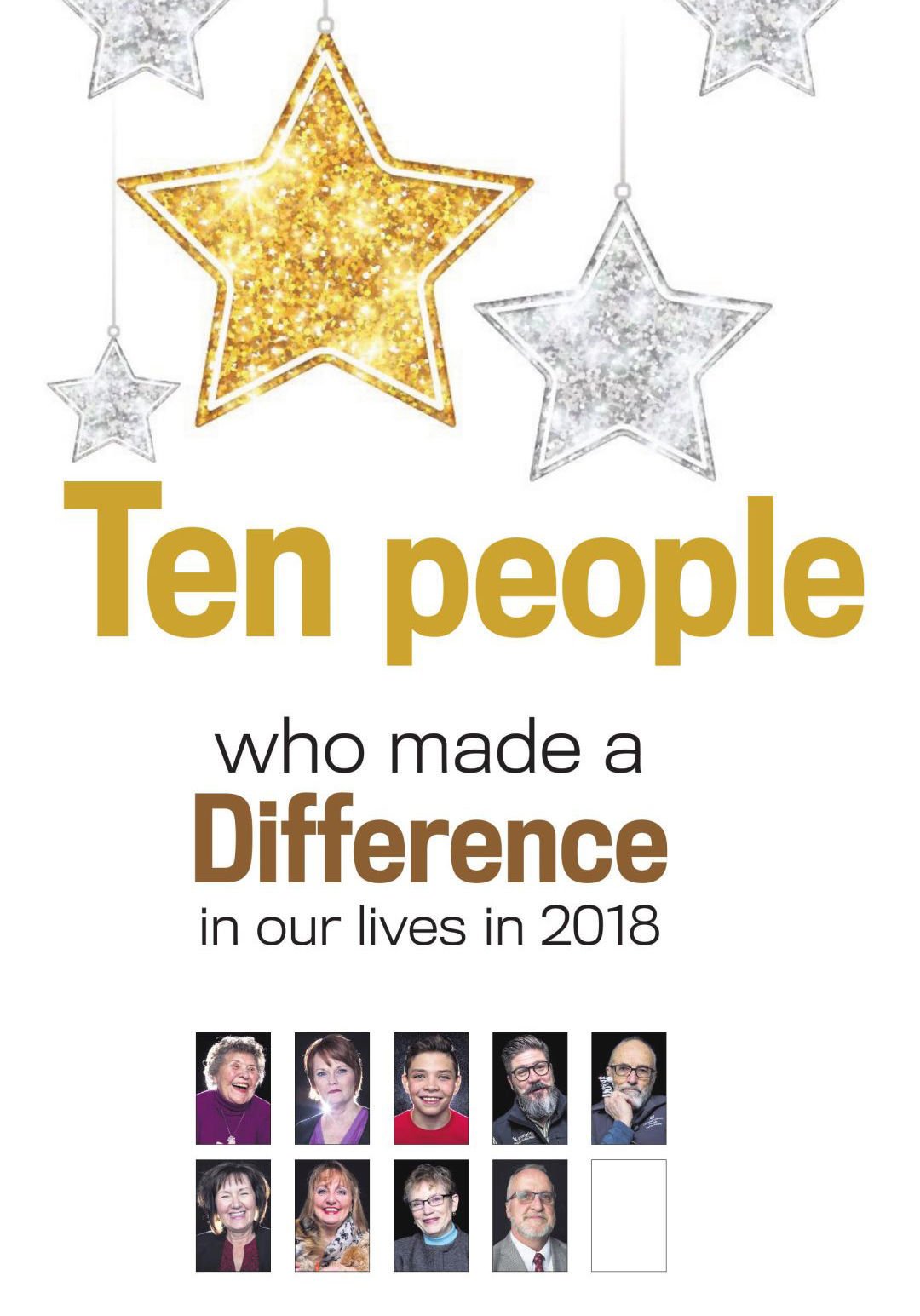 2018 Ten Who Made A Difference