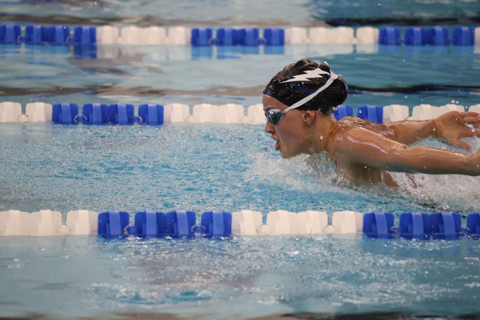 Bolts take third, Camels finish fifth at conference swim meet