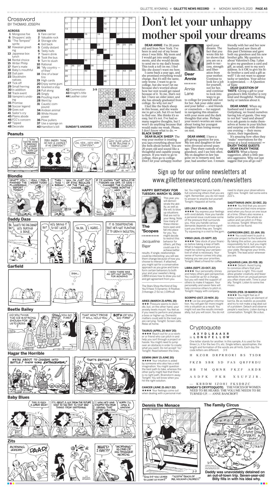 Monday Comic Script Monday Comics | Local News | gillettenewsrecord.com