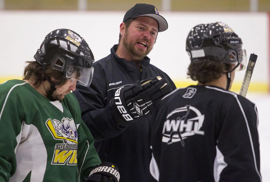 Gillette Wild's bench has new, intense voice Wild Hockey