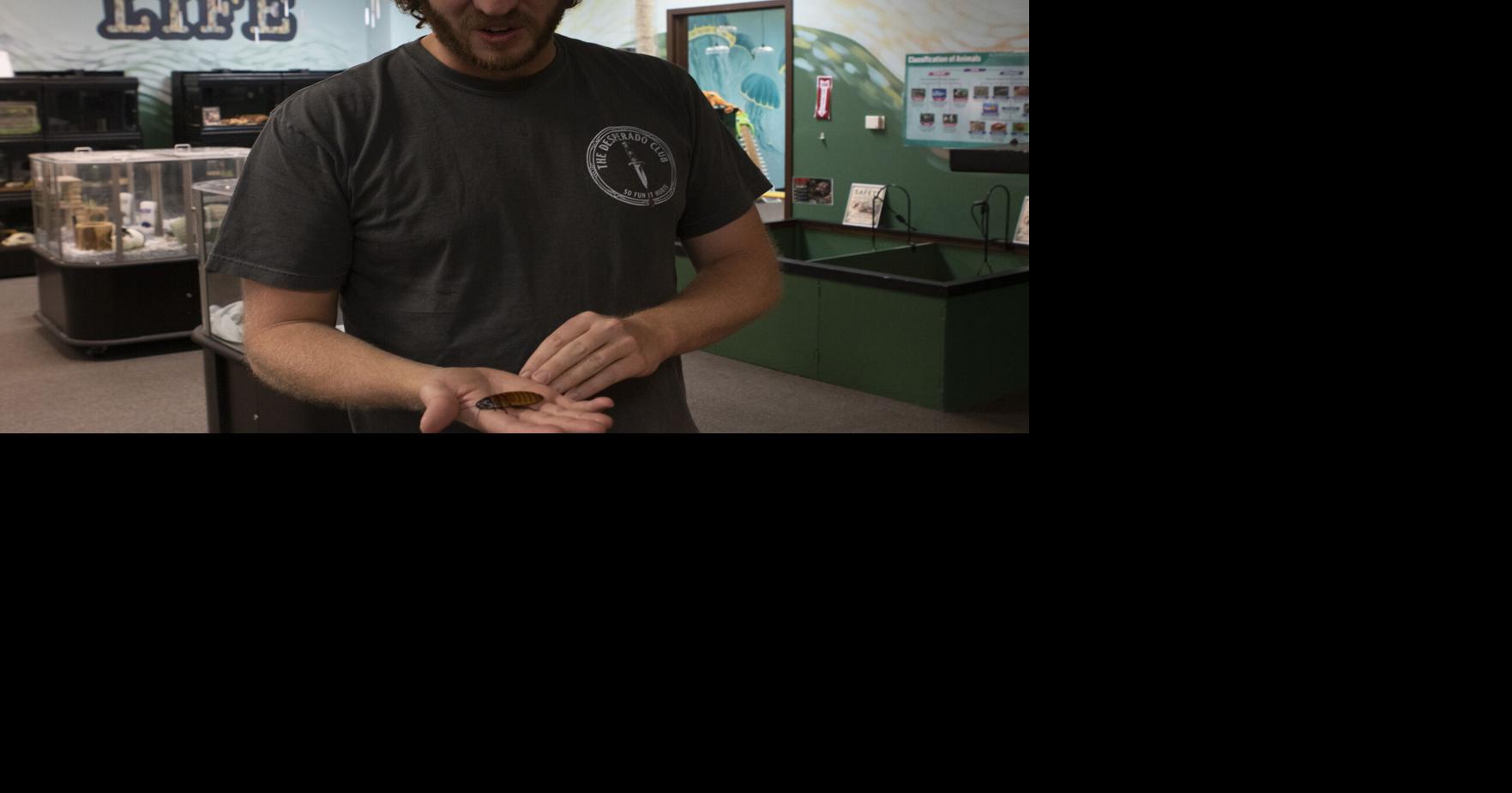 Adventurarium director is on a mission to foster love of learning and get every fifth grader to hold a cockroach