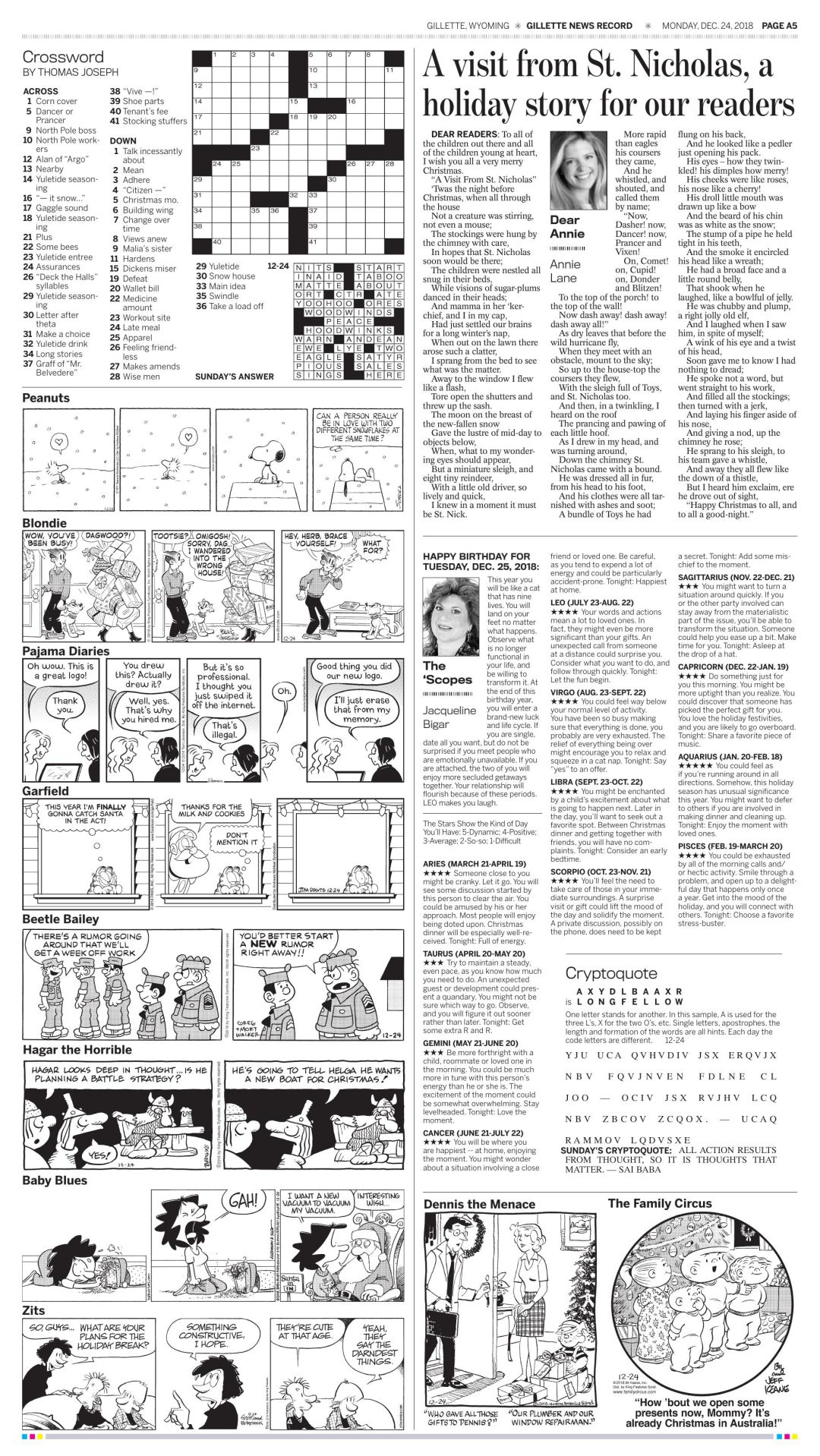 Monday Comic Script Monday Comics | Local News | gillettenewsrecord.com