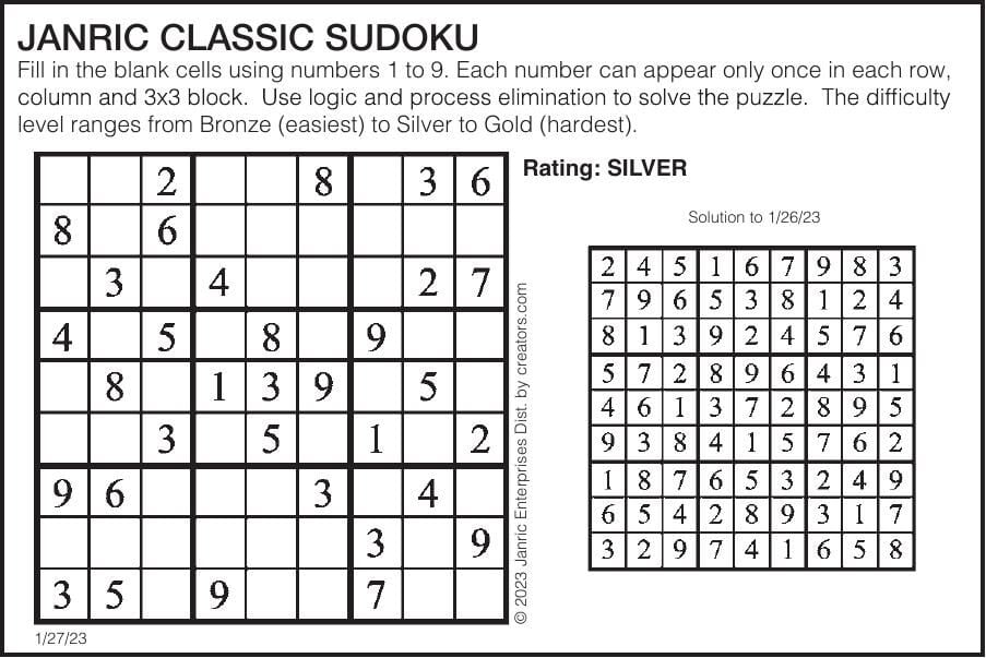 Simple Sudoku for Apple Watch 1.0 Free Download