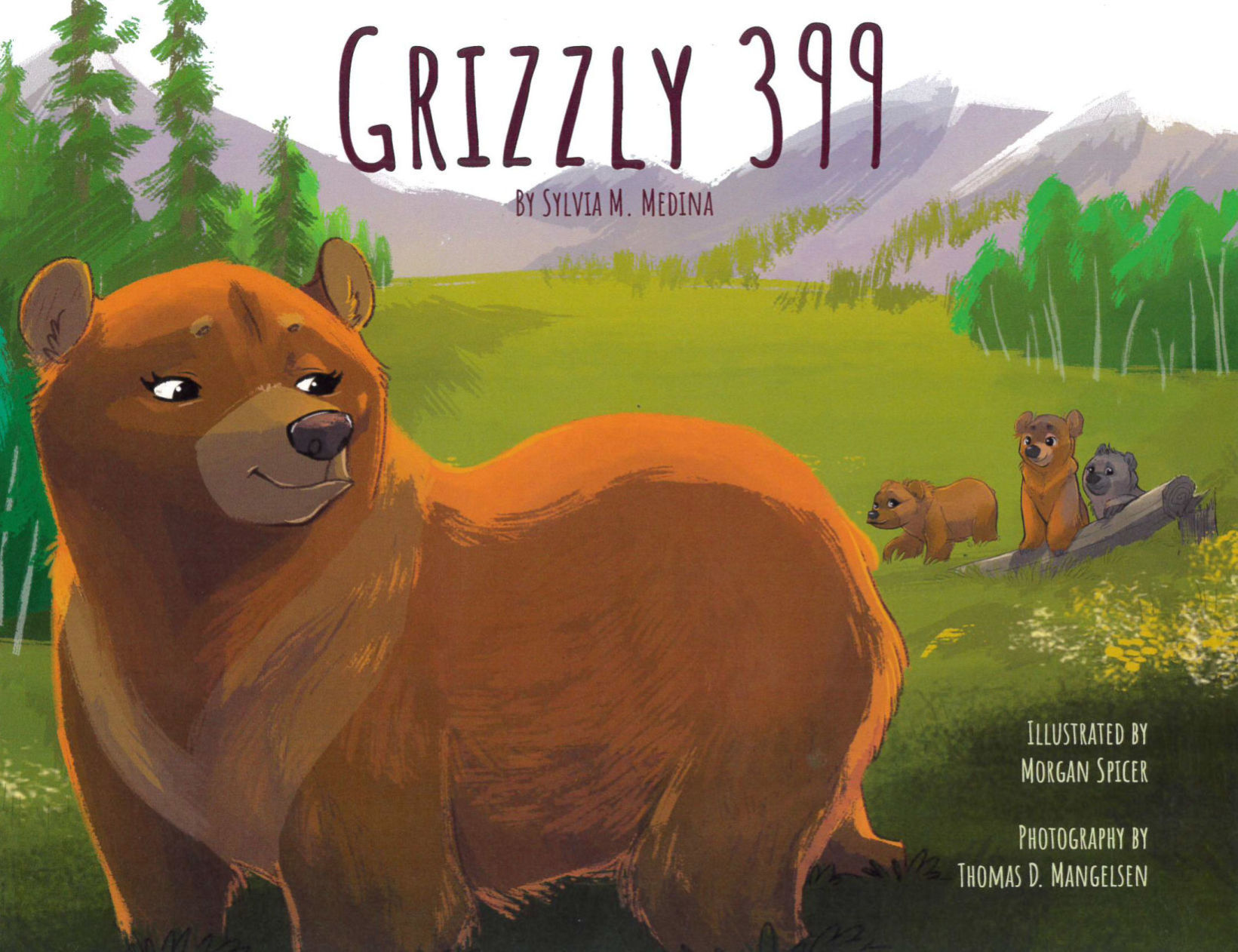 Children's book features grizzly bear 399 | Wyoming